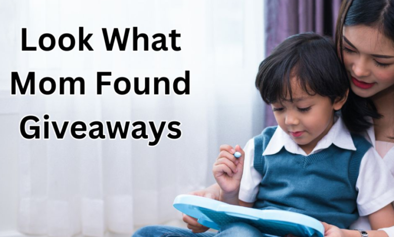 lookwhatmomfound giveaways